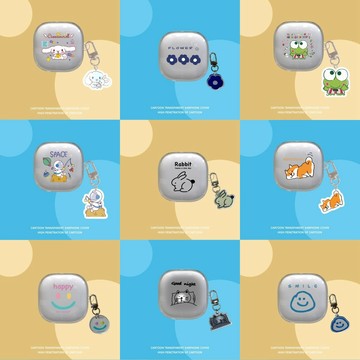新款 適用索尼 Sony LinkBuds Fit 無線藍牙耳機保護套 索尼藍牙耳機殼 耳機套 防摔殼 創意卡通矽膠軟殼