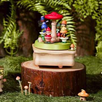 【花仙子跳舞】多旋轉音樂盒 花仙子 Wooderful life｜知音文創