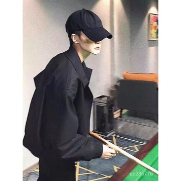 2025春秋新款男士外套韓版潮流痞帥網紅修身夾克精神小夥百搭上衣 1V3Q