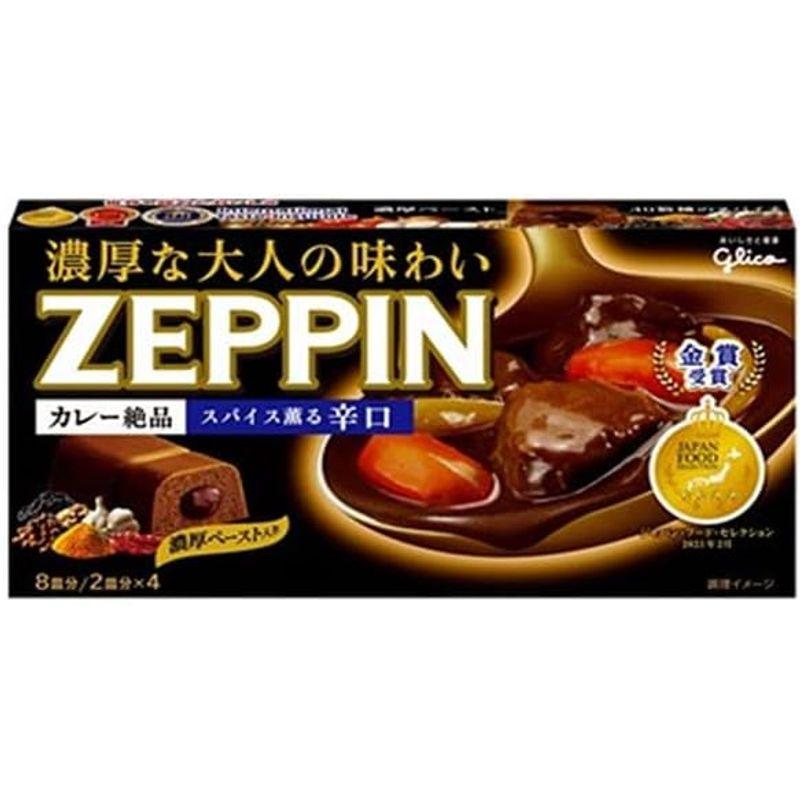 江崎グリコ カレーZEPPIN 辛口 175g×10個入