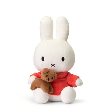 BON TON TOYS Miffy 米菲兔填充玩偶 米菲好朋友 33cm
