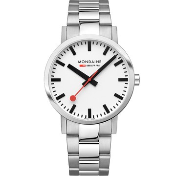 Mondaine Classic Metal 平面經典大三針手錶 1XM-660011BJ