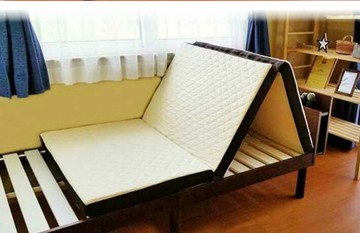 日本代購 日本製 Achilles AK-700 硬質折疊床墊 單人 S 97x201 厚8cm 三折床墊 可拆洗