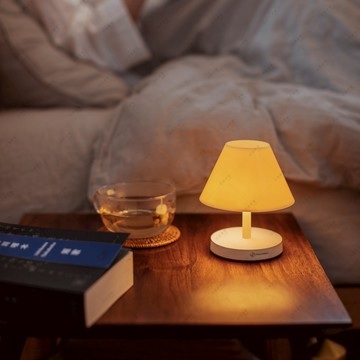 【新年優惠】日本MoriMori LED T-Light CAFÉ 傘型造型燈(白) FTL-2102-WH