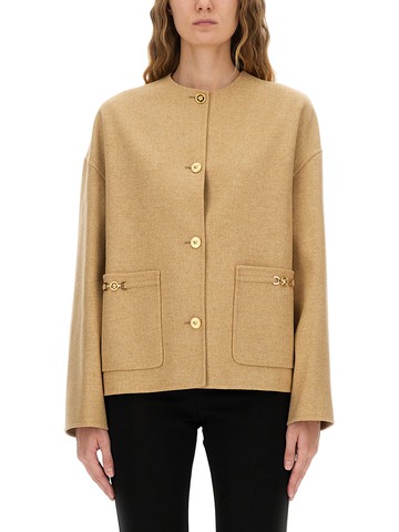 versace "medusa" buttoned jacket