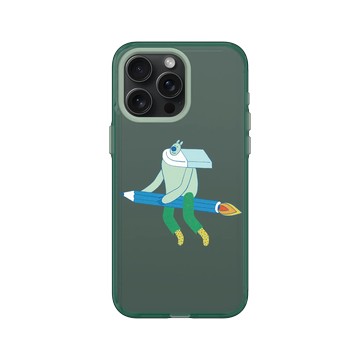 iPhone 15 Pro Max Clear 憂墨綠 - 包大山 Baozi - 好鉛筆