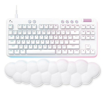 【 Logitech 羅技 】G713 紅軸/線性軸 白色 有線 美型 炫光 機械式 鍵盤