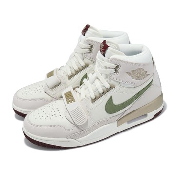 休閒鞋 Air Jordan Legacy 312 男鞋 卡其 綠 氣墊 爆裂紋 荔枝皮 喬丹 經典 HF0745-131