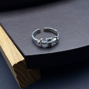 925純銀戒指銀飾-大方流行復古十字架生日情人節禮物女飾品73ic21【獨家進口】【米蘭精品】