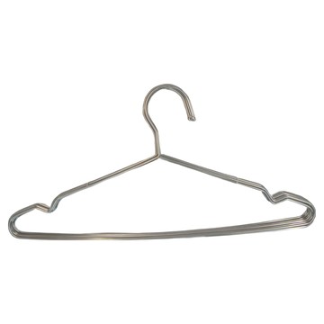 收納王妃 不鏽鋼衣架 10個  中 銀色  2組