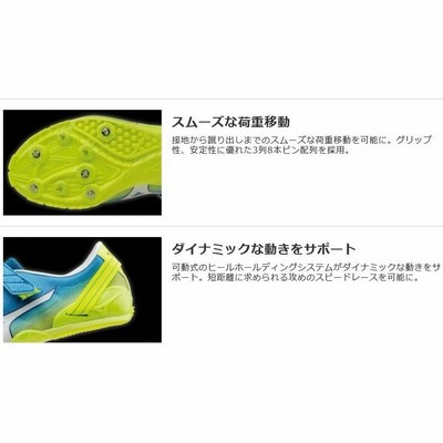 大きいサイズ限り 短距離用スパイク 激安特価 ミズノ / 陸上