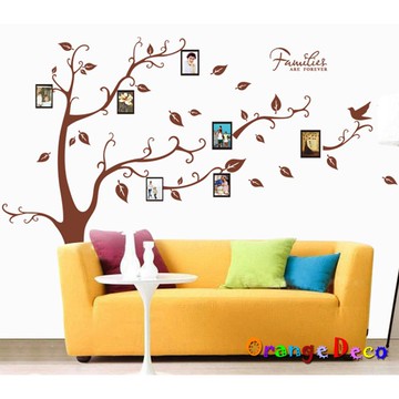 【橘果設計】記憶樹 壁貼 牆貼 壁紙 DIY組合裝飾佈置