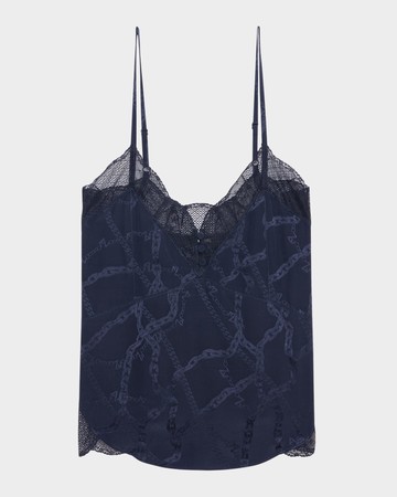 Cyoko Jacquard Chain Camisole