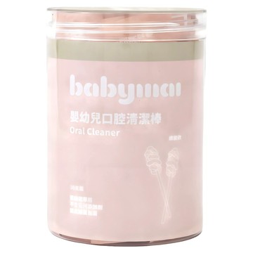 BABYMAI 寶寶買 口腔清潔棒 螺旋款  白色  1個  30個裝