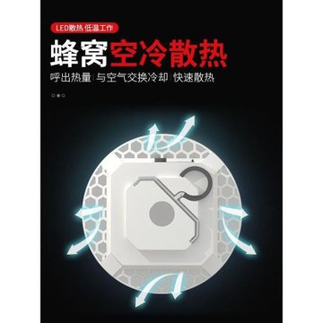 雅尼LED便攜式戶外露營燈帳篷照明充電掛燈超亮營地野營擺攤磁鐵