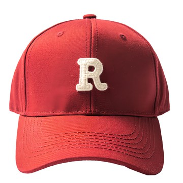 愛北鼻 親子r字棒球帽 成人款  橡皮紅  1個  成人