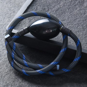 陶福氣 高檔耐磨編織網排水管帶吸水球茶盤茶桌下水軟管茶道配件