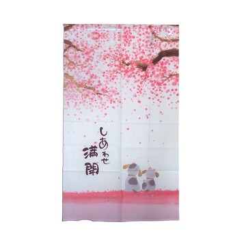 針織長門簾-85x150cm-幸福滿開-2條