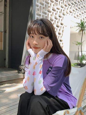 防曬手套 防曬冰袖女冰絲袖套夏天薄款手套開車袖子防紫外線遮陽護手臂袖子【MJ14069】