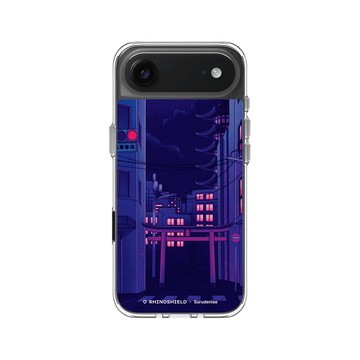 iPhone Air Clear Case（相機按鈕） 透明 - Denise Rashidi (Surudenise) - Tokyo Night 夜晚東京