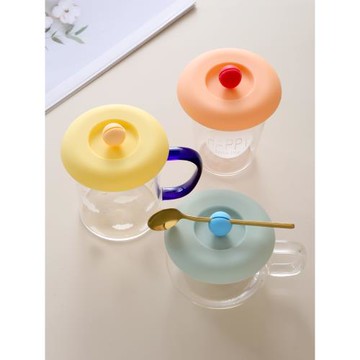 硅膠蓋子水杯蓋食品級杯蓋子單買馬克杯蓋可放勺杯子蓋通用防塵蓋