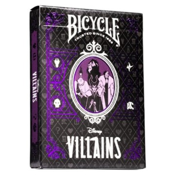 BICYCLE 撲克牌 Playing Cards 迪士尼反派主題  顏色隨機  1個