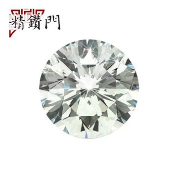 【精鑽門】八心八箭圓形裸鑽0.52克拉 G /  I1
