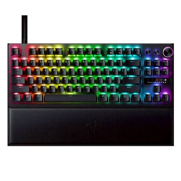 Razer 雷蛇 TKL鍵盤 光學軸 獵魂光蛛 中文 V3 Pro 電競鍵盤  1個