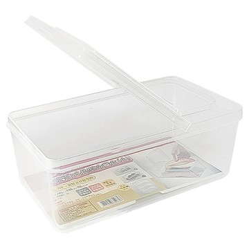 YI SHUIN 亞晨 小皇家開啟式長型冷藏保鮮盒 24.6 x 14 x 9.8cm 2L  1個