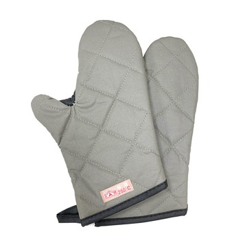 TRIARROW 三箭牌 耐熱手套250°C (13) 耐熱棉質帆布 2入（1雙） 虎口防燙強化  卡其色