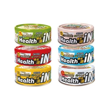 Seeds 【24入組】聖萊西-Health iN機能湯澆之貓餐罐 80g