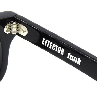 美品 EFFECTOR エフェクター サングラス funk ファンク ウェリントン/スクエア 8mm厚生地 15周年記念 ブラック 黒 メガネ 眼鏡  中古 50012766 | LINEブランドカタログ