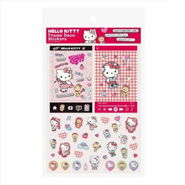 【震撼精品百貨】凱蒂貓_Hello Kitty~日本SANRIO三麗鷗 KITTY裝飾貼紙組-街頭風格*07695