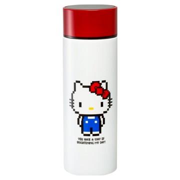 Sanrio 三麗鷗 陶瓷保溫杯 350ml 保溫保冷  HELLO KITTY 白色 + 紅色  1個
