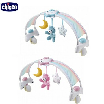 Chicco 2合1彩虹柔光音樂拱橋 (多款可挑) 805元