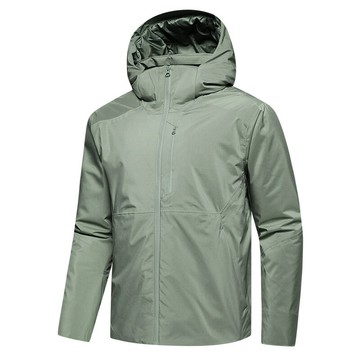 【巴黎精品】現貨+預購 衝鋒衣防風夾克-高領保暖防潑水連帽男外套4色a1he12