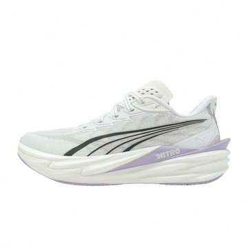 Puma 慢跑鞋 Deviate Nitro 4 W 女鞋 白 碳板 氮氣中底 運動鞋 312124-25
