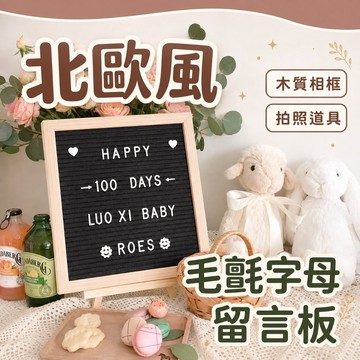 【台灣現貨】字母毛氈留言板 毛氈留言板 留言板 交換禮物 生日派對 寶寶佈置 求婚 備忘錄 紀錄 慶生道具 生日佈置
