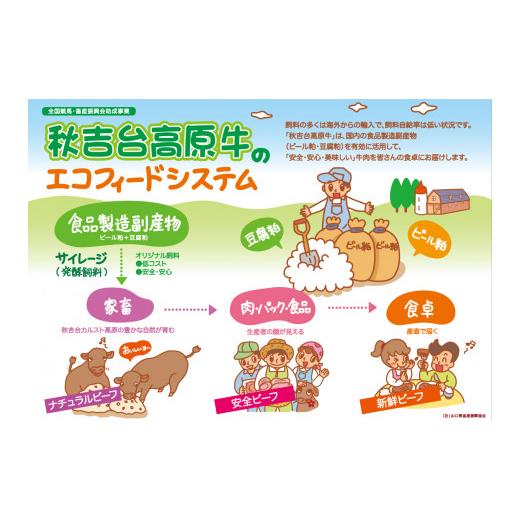 ふるさと納税 山口県 美祢市 数量限定 秋吉台高原牛 カタ／モモ 合計700g (約700g×1)