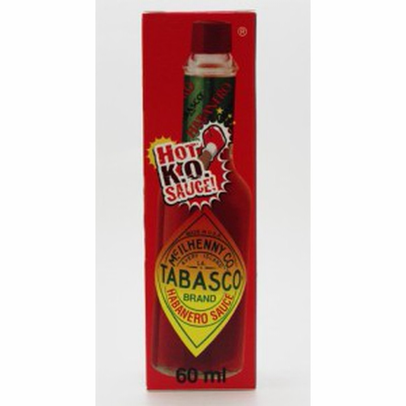 Tabasco タバスコ ハバネロソース 60ml 通販 Lineポイント最大1 0 Get Lineショッピング