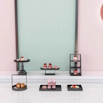 公司貨 免運 新中式蛋糕展示架蛋糕托盤蛋糕中式擺件蛋糕甜品臺架子甜品臺擺件 快速發貨