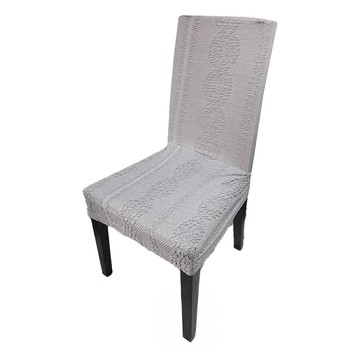 J&N 餐椅套  華爾麗緻灰  1件