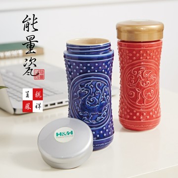 能量瓷杯-龍鳳對杯組【G1PU00120000000】