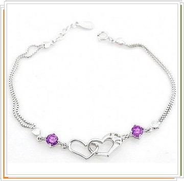 現貨+預購 925純銀手鍊 手環-情人節母親節生日禮物女配件6c38【獨家進口】【米蘭精品】