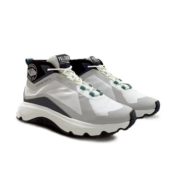 PALLADIUM THUNDER MID 灰白 閃電潮流 男款 穿搭 休閒鞋 09105116