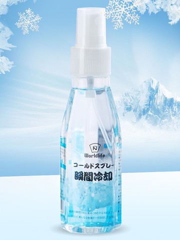 夏季夏天學生醒腦手機衣物衣服快速降溫噴霧車內車用夏日清涼干冰