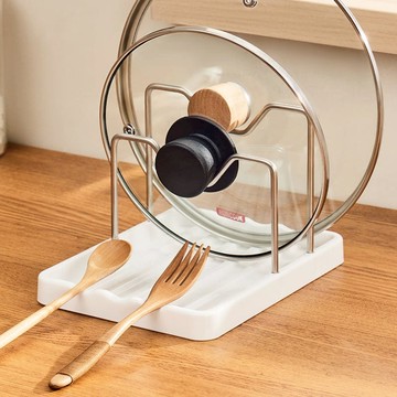 雙層式鍋蓋收納架/瀝水架 單一規格
