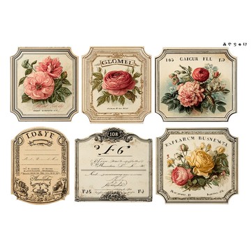 【10月新作】20-103-0105 裁切紙・拼貼素材