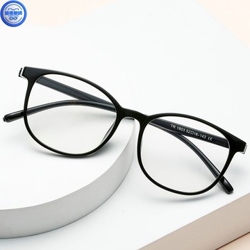 眼鏡架 可配近視度數 裝飾鏡 韓版超輕tr90近視眼鏡框男女同款復古百搭圓框眼鏡架可配散光度數