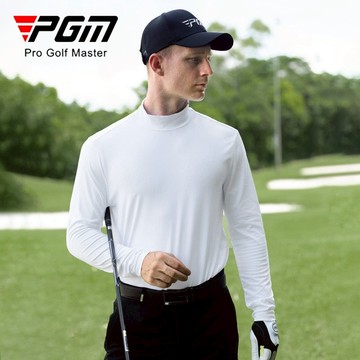 PGM 高爾夫服裝男裝長袖t恤秋冬運動打底衫3A抑菌吸溼速乾打底衫 YF760